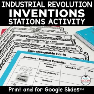 Industrial Revolution Inventions