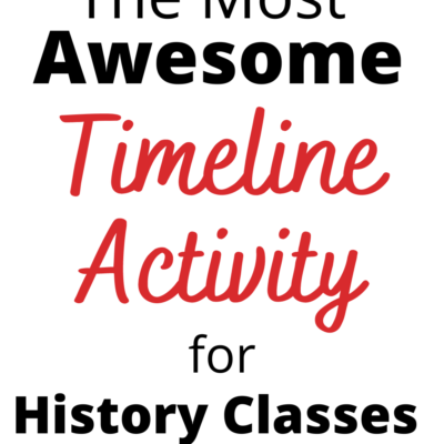 Timeline Activity for US History classes